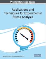 Applications and Techniques for Experimental Stress Analysis 