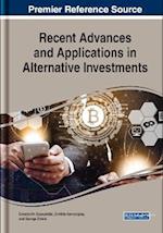 Recent Advances and Applications in Alternative Investments