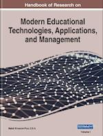 Handbook of Research on Modern Educational Technologies, Applications, and Management, 2 volume 