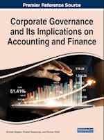 Corporate Governance and Its Implications on Accounting and Finance 