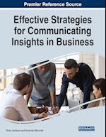 Effective Strategies for Communicating Insights in Business 