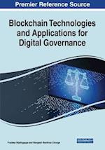 Blockchain Technologies and Applications for Digital Governance 