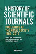 A History of Scientific Journals