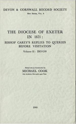 Diocese of Exeter in 1821