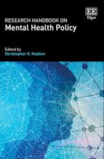 Research Handbook on Mental Health Policy