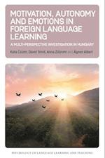 Motivation, Autonomy and Emotions in Foreign Language Learning