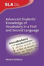 Advanced Students' Knowledge of Vocabulary in a First and Second Language