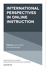 International Perspectives in Online Instruction