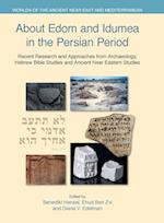 About Edom and Idumea in the Persian Period