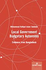 Local Government Budgetary Autonomy