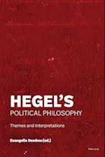 Hegel’s Political Philosophy
