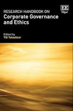 Research Handbook on Corporate Governance and Ethics