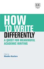 How to Write Differently