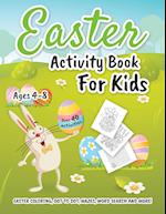 Easter Activity Book for Kids ages 4-8