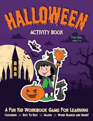 HALLOWEEN ACTIVITY BOOK FOR KIDS AGES 3-5