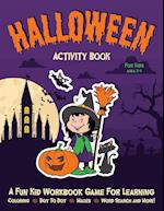 HALLOWEEN ACTIVITY BOOK FOR KIDS AGES 3-5