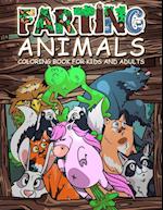 FARTING ANIMALS Coloring Book