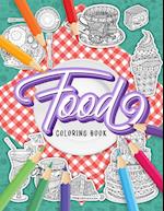 FOOD Coloring Book