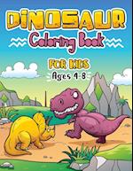 Dinosaur Coloring Book for Kids ages 4-8