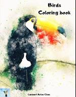 Birds Coloring book