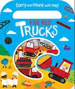 Five Red Trucks