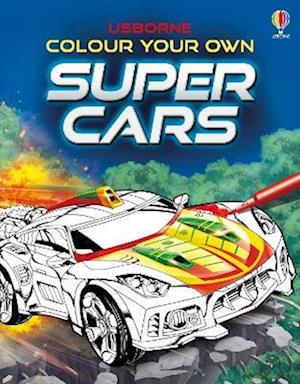 Colour Your Own Supercars