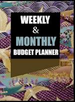 Budget Planner Weekly and Monthly Budget Planner for Bookkeeper Easy to use Budget Journal (Easy Money Management) 