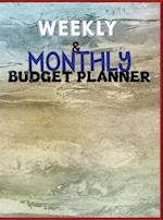Budget Planner Weekly and Monthly Budget Planner for Bookkeeper Easy to use Budget Journal (Easy Money Management) 