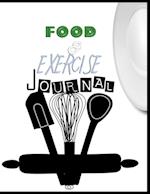 Food and Exercise Journal for Healthy Living - Food Journal for Weight Lose and Health - 90 Day Meal and Activity Tracker - Activity Journal with Daily Food Guide