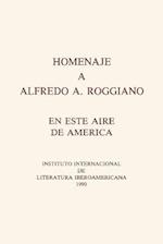 Homenaje a Alfredo A. Roggiano