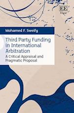 Third Party Funding in International Arbitration