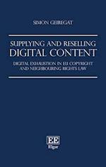 Supplying and Reselling Digital Content