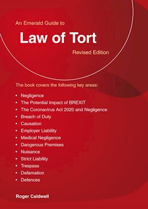 Guide To The Law Of Tort