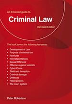 Emerald Guide To Criminal Law