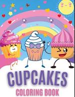 Cupcakes Coloring Book