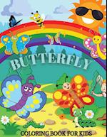 Butterfly Coloring Book For Kids