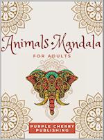 Animals Mandala coloring book for adults