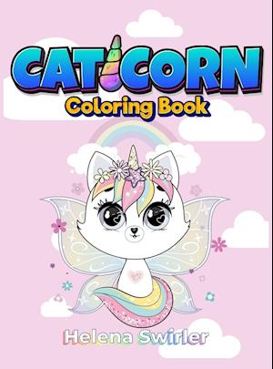 Caticorn Coloring book for kids 4-8