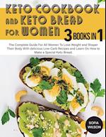 Keto Cookbook and keto Bread for Women