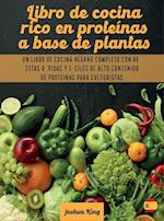 Libro de cocina rico en proteínas a base de plantas