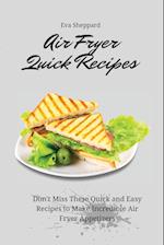 Air Fryer Quick Recipes