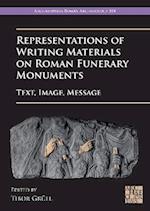 Representations of Writing Materials on Roman Funerary Monuments
