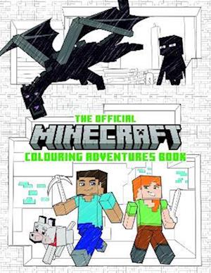 The Official Minecraft Colouring Adventures Book