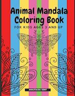 Animal Mandala Coloring Book for Kids Ages 3 and UP