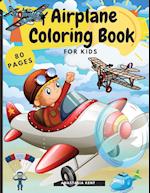 Airplane Coloring Book for Kids 