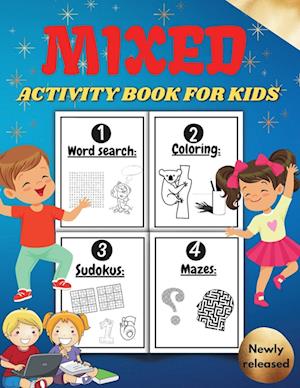 Mixed Activity Book for Kids