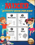 Mixed Activity Book for Kids