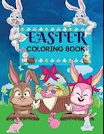 Easter Coloring Book  50 amazing Designs for Kids in Large Print