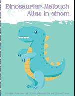 Dinosaurier-Malbuch (alles in einem)