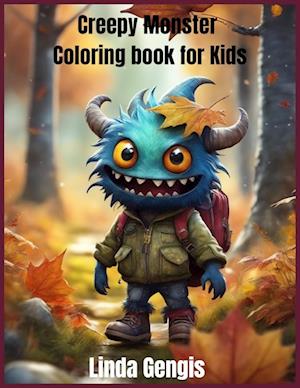 Creepy Monster Coloring book for kids